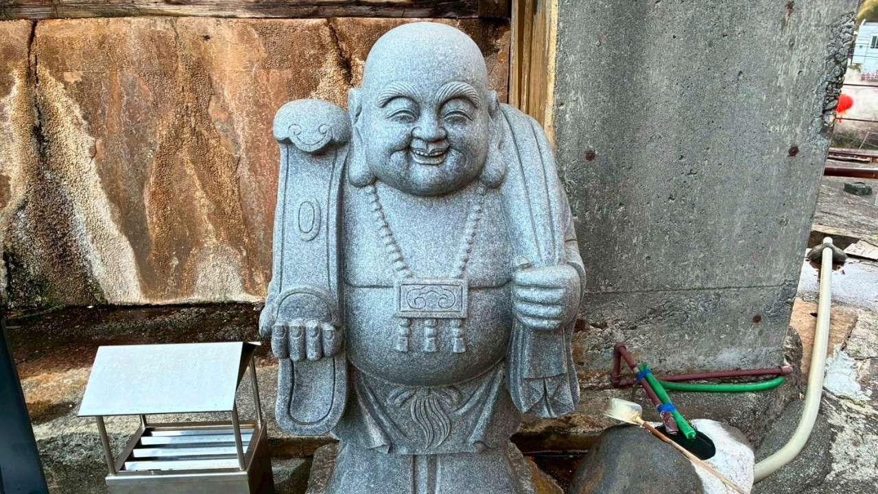 【関西圏配送可】七福神　布袋尊　石像 600kg〜850kg ed63b59037d9627878c9224e3a9560